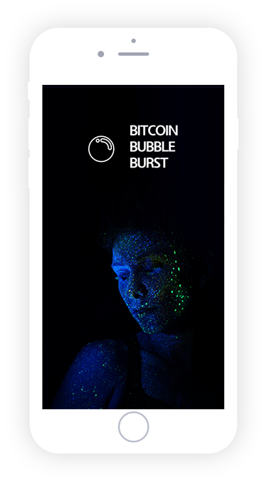 bitcoin bubble burst app